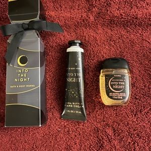 NIB Bath and Body Works Into the Night Set.